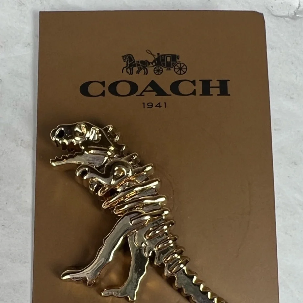 Coach Tearose Pearl Rexy Bottlecap Collectible Pins